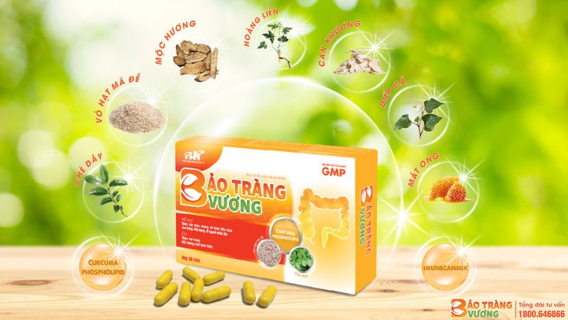 Bảo Tràng Vương được chiết xuất 100% thành phần đến từ thiên nhiên