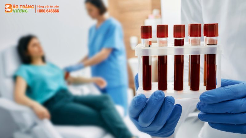 Người bệnh cần làm một số xét nghiệm máu trước khi nội soi